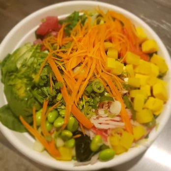 Go Poké - large bowl with all the toppings in the world - Hawaiian Near Me - Arlington, Virginia