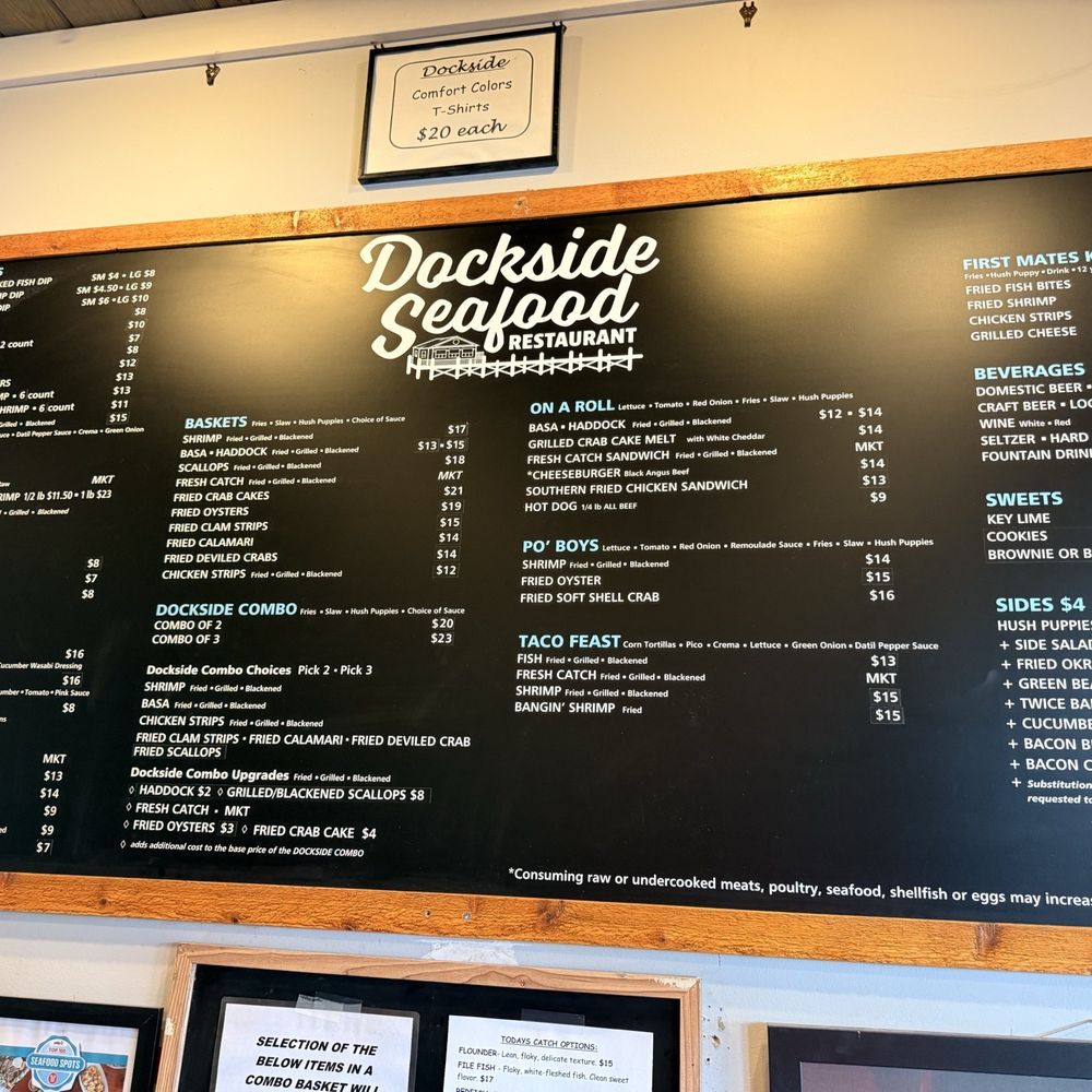 Dockside Seafood Restaurant - Menu - Seafood Near Me - Jacksonville Beach, Florida Dockside Seafood Restaurant - Menu - Seafood Near Me - Jacksonville Beach, Florida