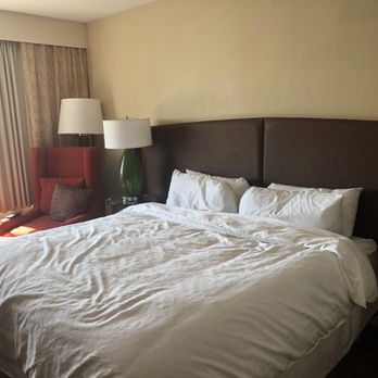 Sheraton Augusta Hotel - King bed - so comfy! - Hotels Near Me - Augusta, Georgia