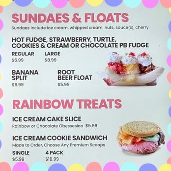 The Original Rainbow Cone - Ice Cream & Frozen Yogurt Near Me - Loves Park, Illinois
