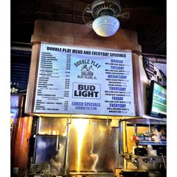 Double Play Saloon - Double Play Menu and Everyday Specials.Look like U can eat Same Good Staff here . Maybe next time I will Check Italian.