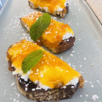 Madi - G.O.A.T. points - Goat cheese with an apricot habanero jam - Breakfast & Brunch Near Me - San Diego, California