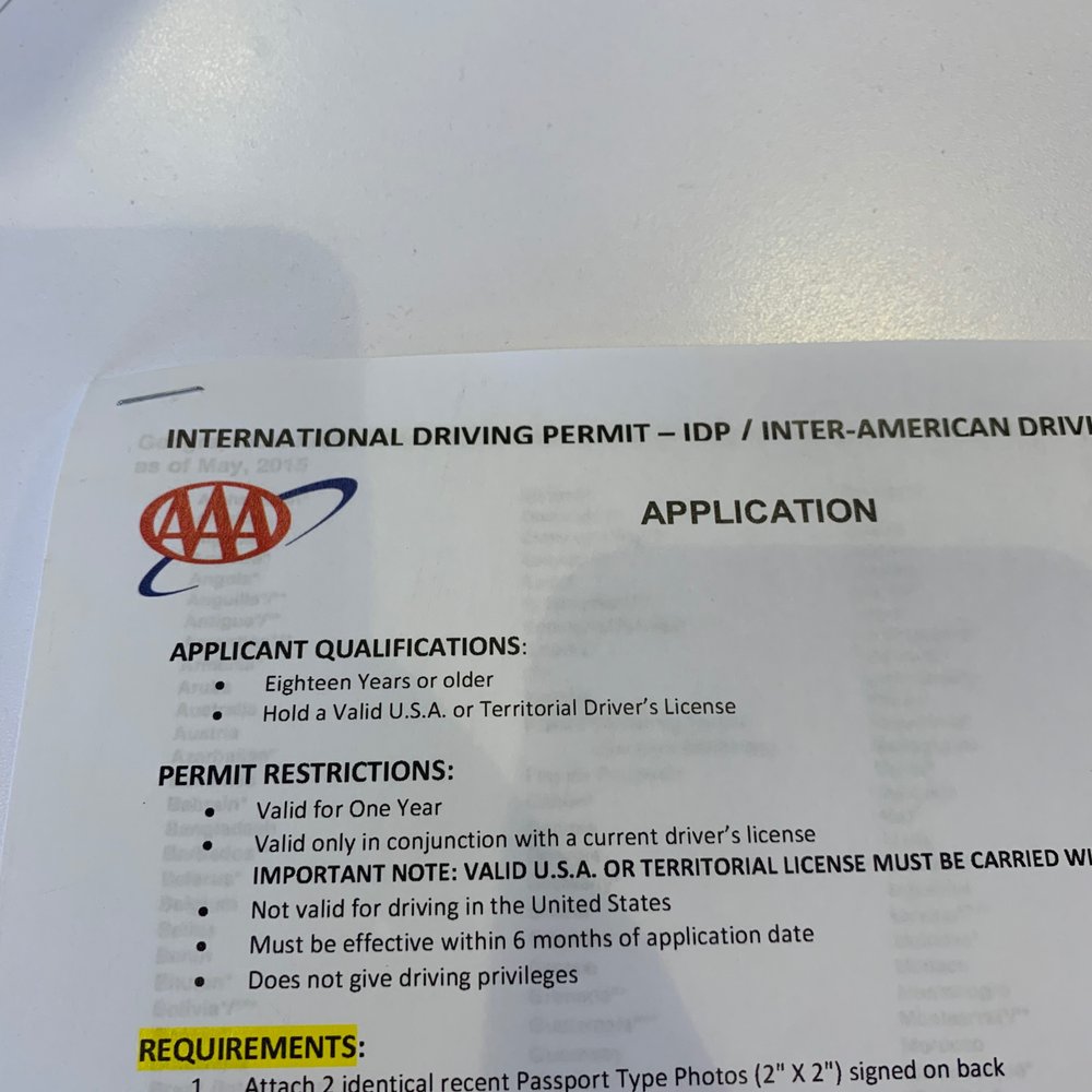 AAA - Double and triple checking everything for my International Driving Permit Application. - Insurance Near Me - Pinole, California AAA - Double and triple checking everything for my International Driving Permit Application. - Insurance Near Me - Pinole, California