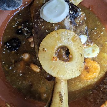Oasis Restaurant - Lamb tagine with meat so tender it falls off the bone. Crazy delicious. - Mediterranean Near Me - Cranford, New Jersey