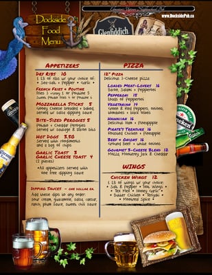Menu photo 4 Dockside Pub Edmonton, AB Menu photo 4 Dockside Pub Edmonton, AB