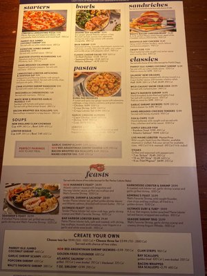 Menu photo 1 Red Lobster San Antonio, TX Menu photo 1 Red Lobster San Antonio, TX
