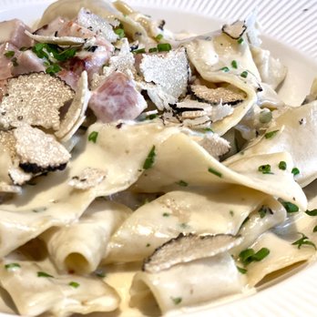 Cepae Tasting Room - Pasta with shaved truffle - Wine Tasting Room Near Me - Bellevue, Washington