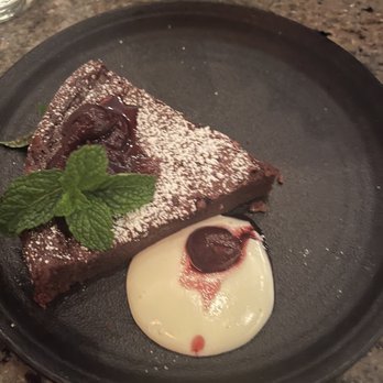 GRANVILLE - Two ingredient Devils Advocate Flourless Chocolate Cake - New American Near Me - Pasadena, California GRANVILLE - Two ingredient Devils Advocate Flourless Chocolate Cake - New American Near Me - Pasadena, California