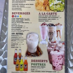 Taqueria El Puesto - Menu