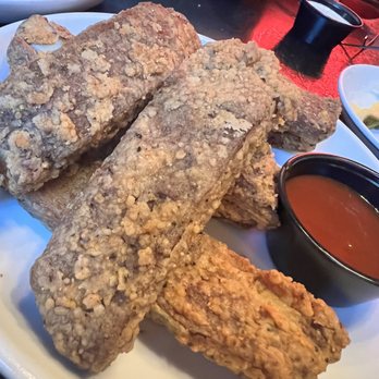 Lost & Found - Fried Ribs with Hennessy BBQ Sauce - Cocktail Bars Near Me - Houston, Texas