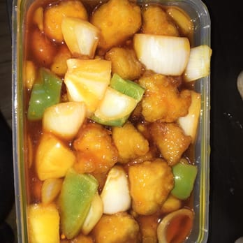 Brothers Chinese - Hong Kong style sweet & sour chicken, packed full of chicken - Food Delivery Services Near Me - Belfast, BFS
