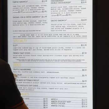 Eggslut - Menu - Breakfast & Brunch Near Me - Las Vegas, Nevada Eggslut - Menu - Breakfast & Brunch Near Me - Las Vegas, Nevada