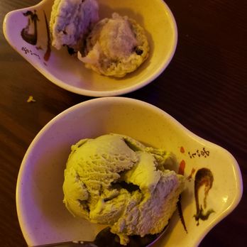 Kama Sushi - Green tea ice cream & deep fried oreo - Japanese Near Me - Stratford, Connecticut