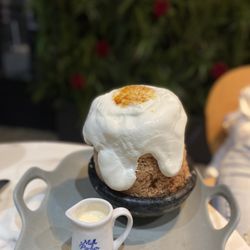 Bingsu Bean - Thai milk tea Bingsu