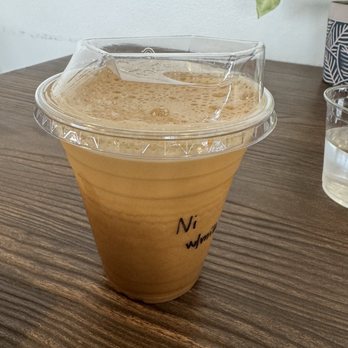 Good City Coffee - Nitro cold brew with regular milk (no extra charge) - Coffee & Tea Near Me - Spring, Texas