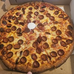 Mineo's South Pizzeria - Large cheese and pepperoni