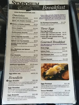 Menu photo 5 Symposium Cafe Restaurant Markham Markham, ON