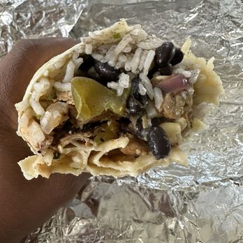 Savi Mexican Grill - Chicken burrito with lime rice, black beans, guac & veggies - Mexican Near Me - Elk Grove, California Savi Mexican Grill - Chicken burrito with lime rice, black beans, guac & veggies - Mexican Near Me - Elk Grove, California