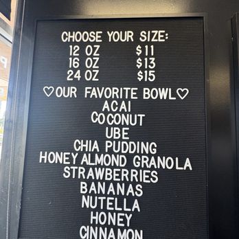 Dear Acai - Acai Bowls Near Me - Garden Grove, California
