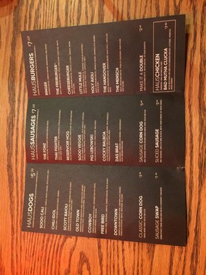 Menu photo 3 Dog Haus Thousand Oaks, CA