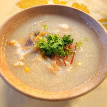Marathon Cafe - Tried the Crisp Grass Carp w/Jinhua Ham Congee today.....Love it - Chicken Wings Near Me - Little Neck, New York