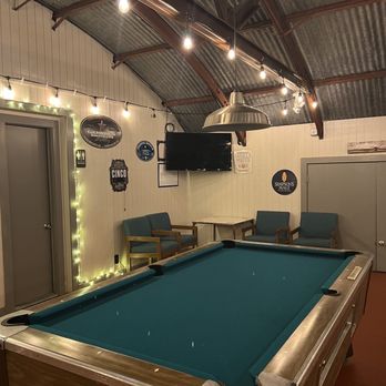 Pecan Street Brewing - Pool Hall upstairs. - Breweries Near Me - Johnson City, Texas Pecan Street Brewing - Pool Hall upstairs. - Breweries Near Me - Johnson City, Texas
