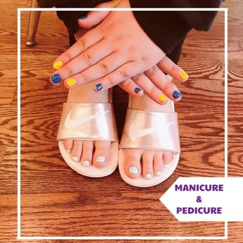 Cosmo Nails - Two Color Mani - Nail Salons Near Me - Westfield, New Jersey