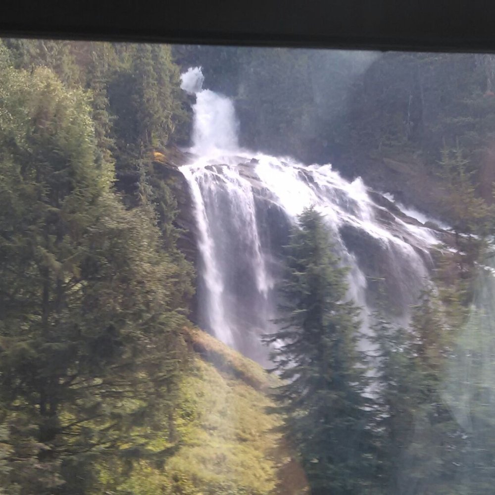 VIA Rail - water falls next to tracks - Transportation Near Me VIA Rail - water falls next to tracks - Transportation Near Me