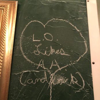 The Authentique - Bathroom walls are covered in writeable chalkboard. After you wash your hands, you can write or draw on the wall. - Wine Bars Near Me - Nashville, Tennessee The Authentique - Bathroom walls are covered in writeable chalkboard. After you wash your hands, you can write or draw on the wall. - Wine Bars Near Me - Nashville, Tennessee