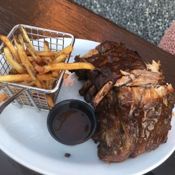 Cantilever Distillery - The ribs are yummy and...HUGE! - New American Near Me - International Falls, Minnesota
