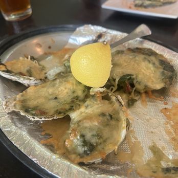 Caps On The Water - Oysters Rockefeller - Seafood Near Me - St Augustine, Florida