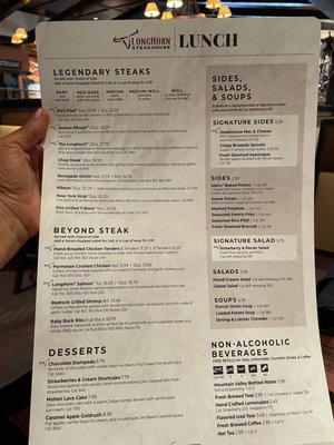 Menu photo 3 LongHorn Steakhouse Heath, OH