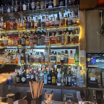 Hunters Chophouse - View from the bar - Steakhouses Near Me - Estes Park, Colorado