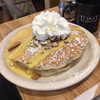 Toast - Lemon Blueberry pancakes delicious - Breakfast & Brunch Near Me - Littleton, Colorado Toast - Lemon Blueberry pancakes delicious - Breakfast & Brunch Near Me - Littleton, Colorado