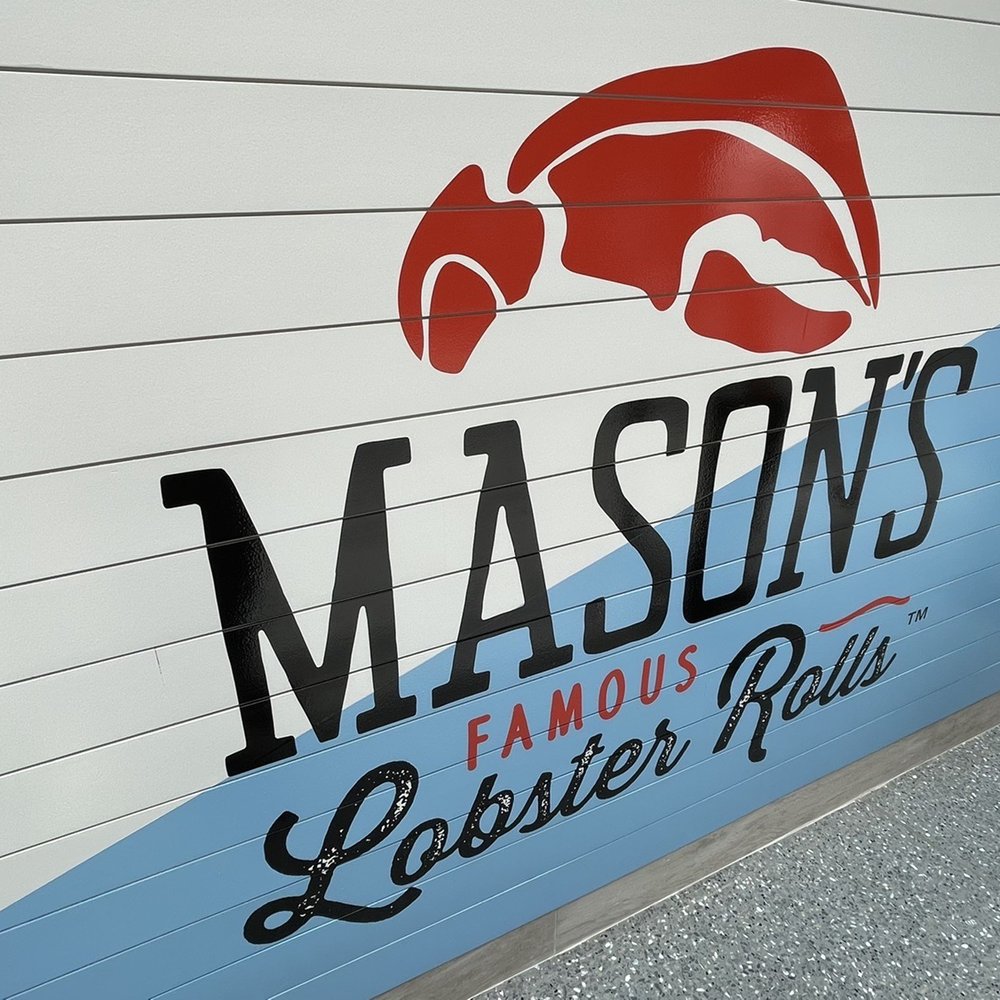 Mason's Famous Lobster Rolls - Bloomington - Signage. - Seafood Near Me - Bloomington, Minnesota Mason's Famous Lobster Rolls - Bloomington - Signage. - Seafood Near Me - Bloomington, Minnesota