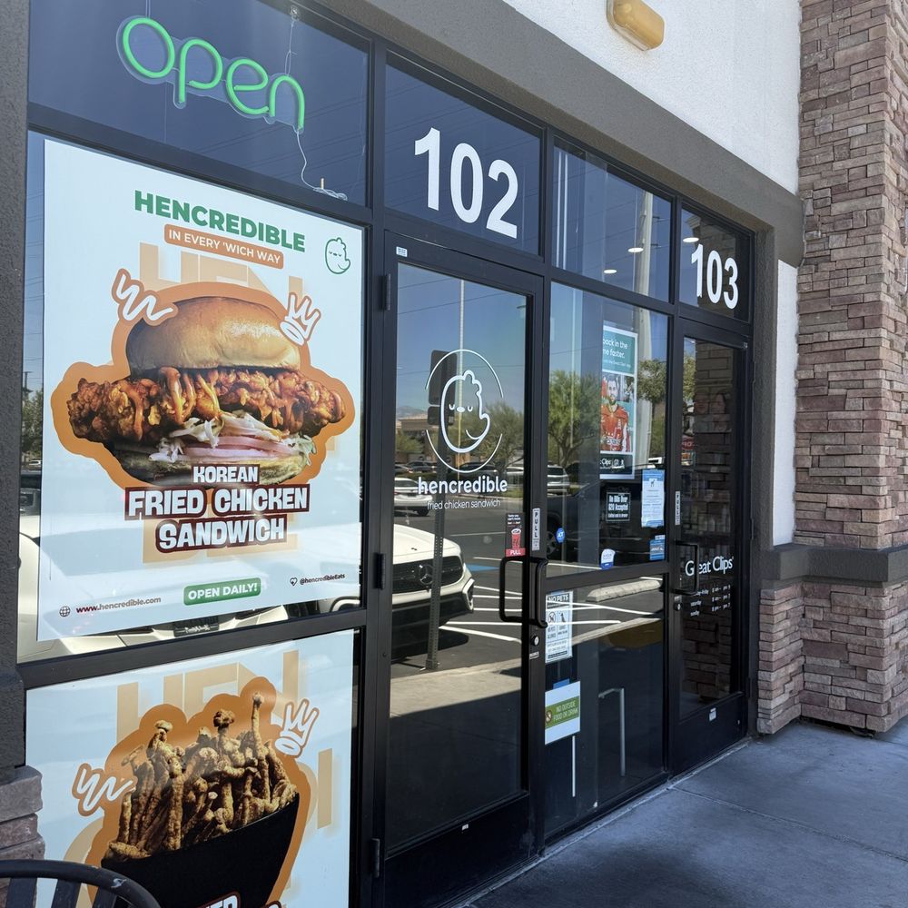 Hencredible - Front door - Sandwiches Near Me - Las Vegas, Nevada Hencredible - Front door - Sandwiches Near Me - Las Vegas, Nevada