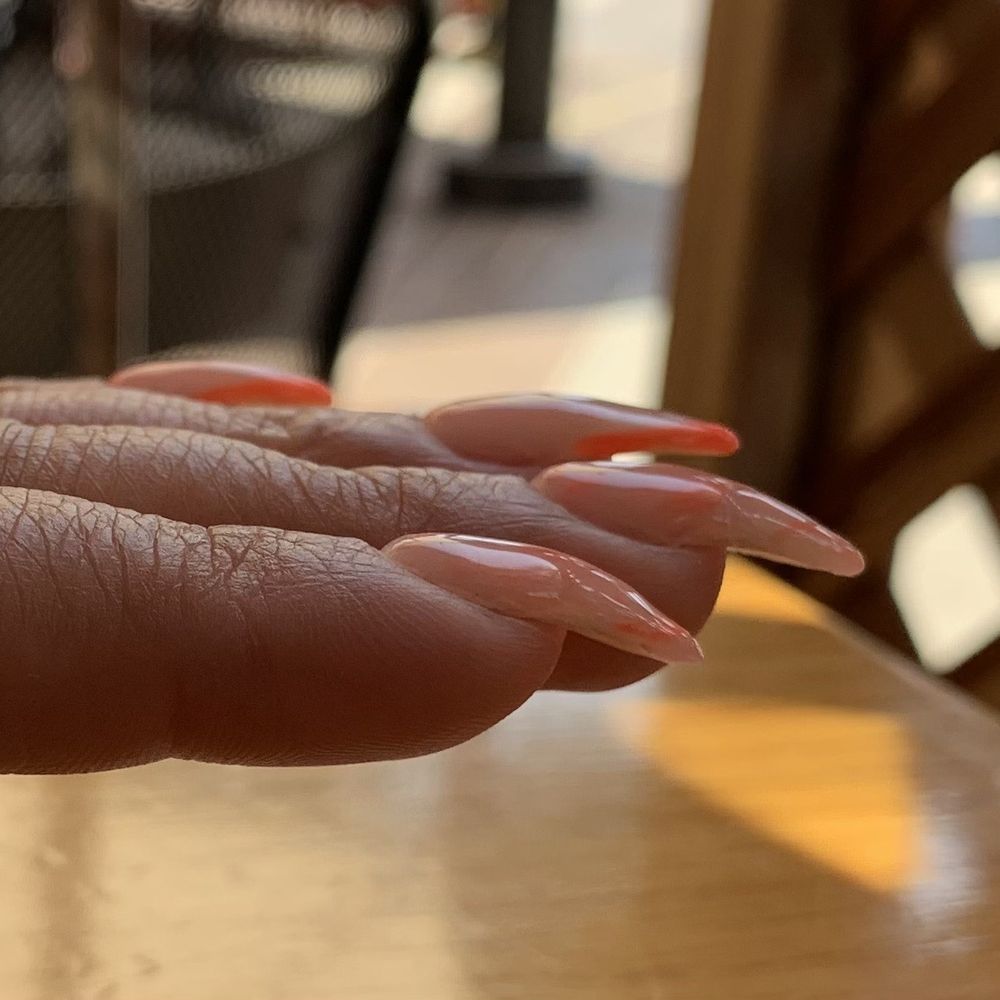 Pure Nails Spa - Done by Chloe- uneven acrylic blending - Nail Salons Near Me - Pasadena, California Pure Nails Spa - Done by Chloe- uneven acrylic blending - Nail Salons Near Me - Pasadena, California