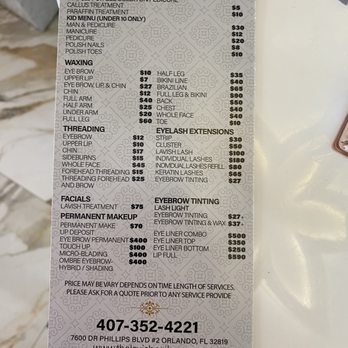 Lavish Nails & Spa - Menu of prices as of 9/18/23. - Nail Salons Near Me - Orlando, Florida Lavish Nails & Spa - Menu of prices as of 9/18/23. - Nail Salons Near Me - Orlando, Florida