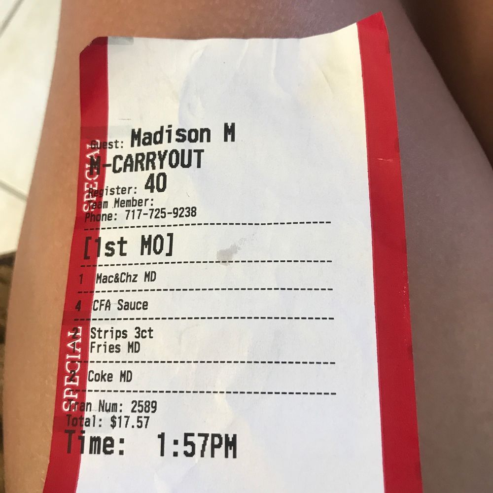 Chick-fil-A - my order.. - Fast Food Near Me - Cape Coral, Florida Chick-fil-A - my order.. - Fast Food Near Me - Cape Coral, Florida