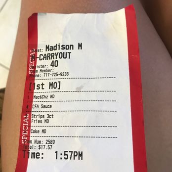 Chick-fil-A - my order.. - Fast Food Near Me - Cape Coral, Florida