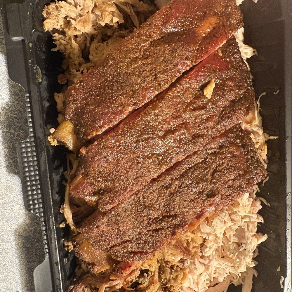 Bad Brads BBQ - Pick 2 with pulled pork, pulled chicken & ribs add on. - Barbeque Near Me - New Baltimore, Michigan Bad Brads BBQ - Pick 2 with pulled pork, pulled chicken & ribs add on. - Barbeque Near Me - New Baltimore, Michigan