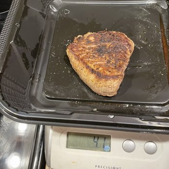 Outback Steakhouse - Charged for a 8oz steak. Steak would not shrink 50% while cooking. - Steakhouses Near Me - Westbury, New York