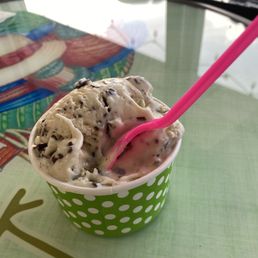 One scoop Cookie Dough in a cup! One scoop Cookie Dough in a cup!