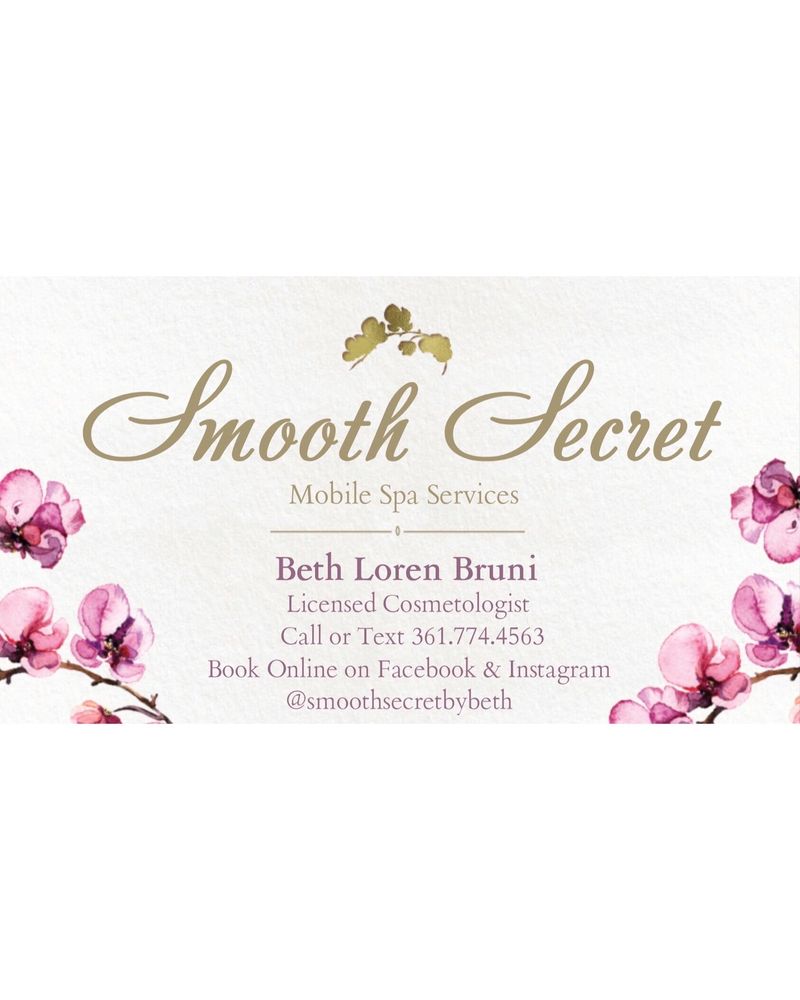 Smooth Secret Mobile Spa Services Logo