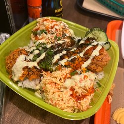 FinBomb Sushi Burrito Pokè Ramen - Volcano Bowl