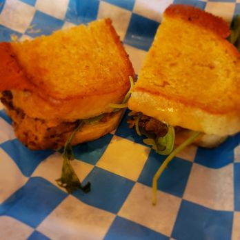 Hops N Shine - Pulled pork sandwich - American Near Me - Alexandria, Virginia Hops N Shine - Pulled pork sandwich - American Near Me - Alexandria, Virginia