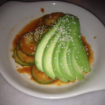 Lure - Cucumbers and Avocado in an Asian Sesame sauce - Seafood Near Me - Atlanta, Georgia Lure - Cucumbers and Avocado in an Asian Sesame sauce - Seafood Near Me - Atlanta, Georgia