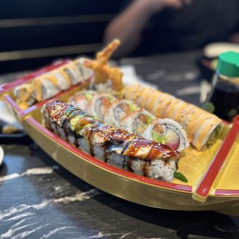 Sushi Nini - a plate of sushi on a table - Sushi Bars Near Me - Round Rock, Texas Sushi Nini - a plate of sushi on a table - Sushi Bars Near Me - Round Rock, Texas