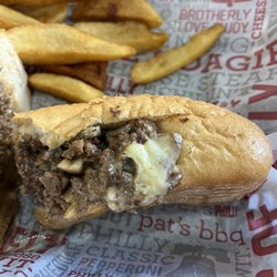 The Cheese Steak Shop - Half a large Motown Philly with so much bread that could be filled up