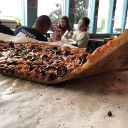 a slice of pizza